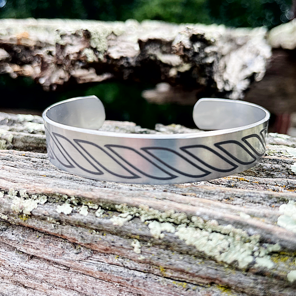 Rope - Cuff Bracelet - Copper or Stainless Steel