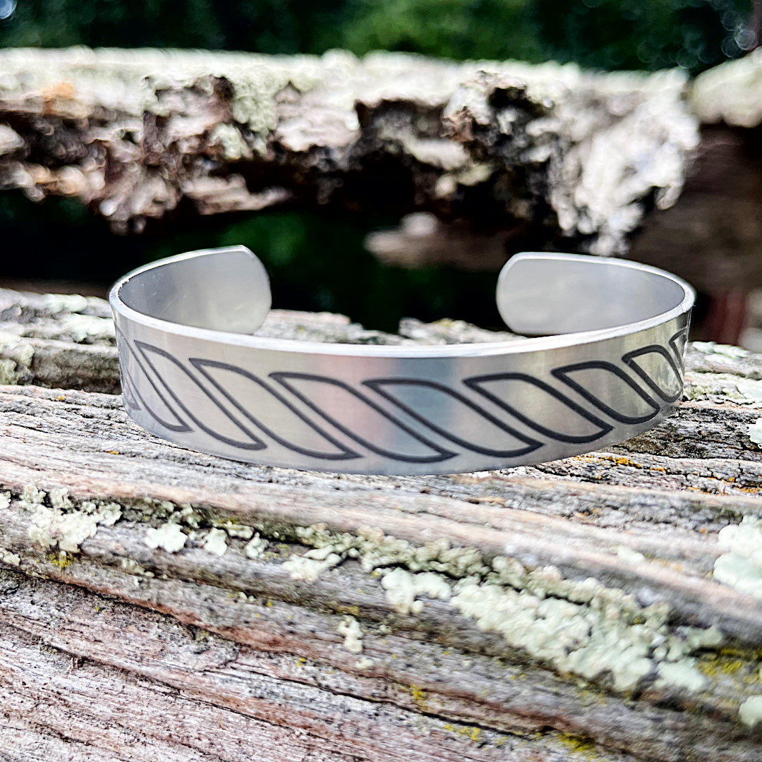 Rope - Cuff Bracelet - Copper or Stainless Steel