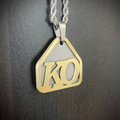 Twin Metal - Branded Cattle Tag
